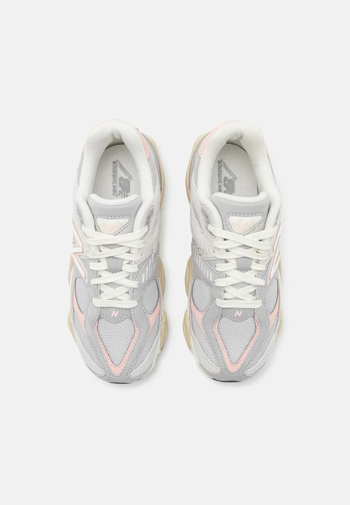 New Balance 9060 Gris Et Rose