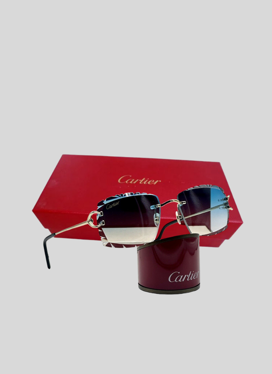Lunette C verre brisé