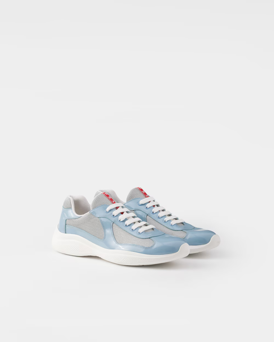 Sneakers Prada America’s Cup Bleu Ciel — Bleu Poudré