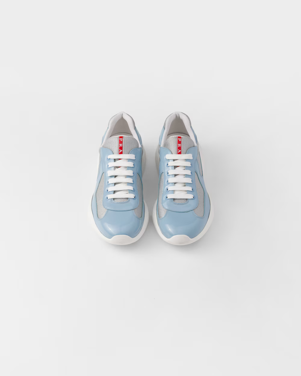 Sneakers Prada America’s Cup Bleu Ciel — Bleu Poudré